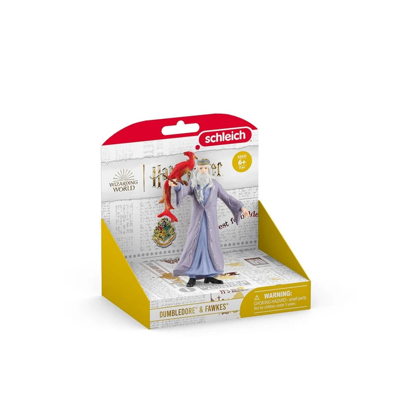 Spielfigur Dumbledore mit Phönix Fawkes – Schleich Harry Potter