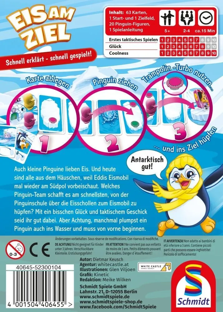 Eis am Ziel, Kinderspiel