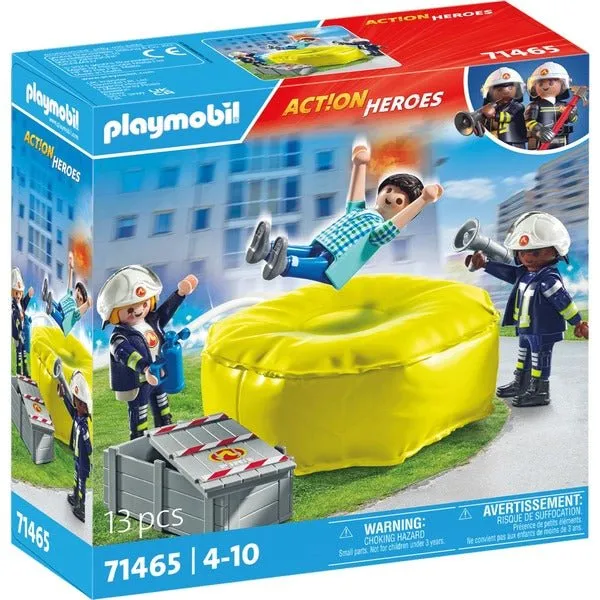 Playmobil® City Action Heroes 71465 - Feuerwehrleute mit Luftkissen