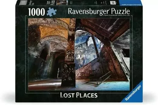 Puzzle 1000 Teile - Alpenhaus Graffito Beelitzer Heilstätten