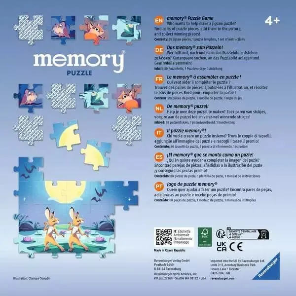 memory® Puzzle Tiere am Teich