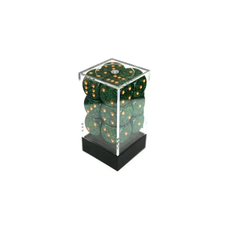 Chessex Speckled Golden Recon W6 16mm Set