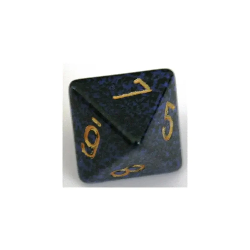 Chessex Speckled Golden Cobalt W8