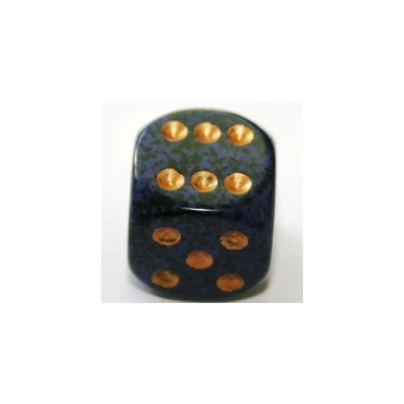 Chessex Speckled Golden Cobalt W6 12mm