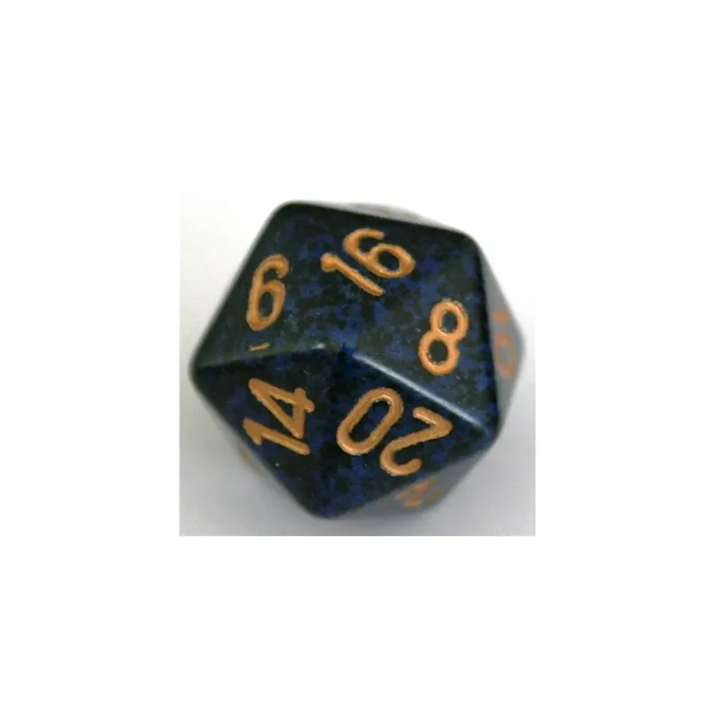 Chessex Speckled Golden Cobalt W20