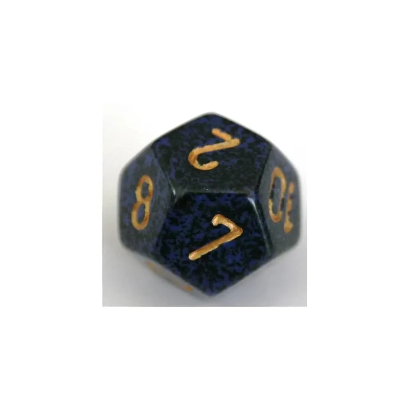 Chessex Speckled Golden Cobalt W12