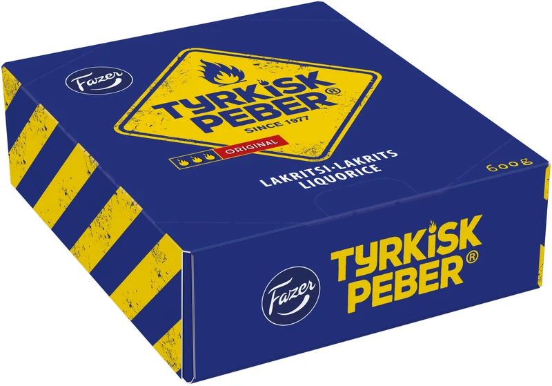 Fazer Tyrkisk Peber lakritsipatukka 20gx30