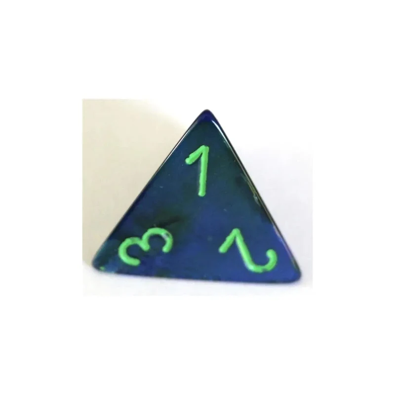 Chessex Lustrous Dark Blue/Green W4