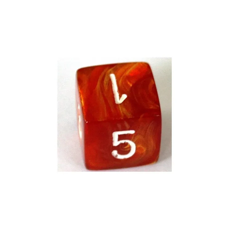 Chessex Lustrous Bronze/White W6