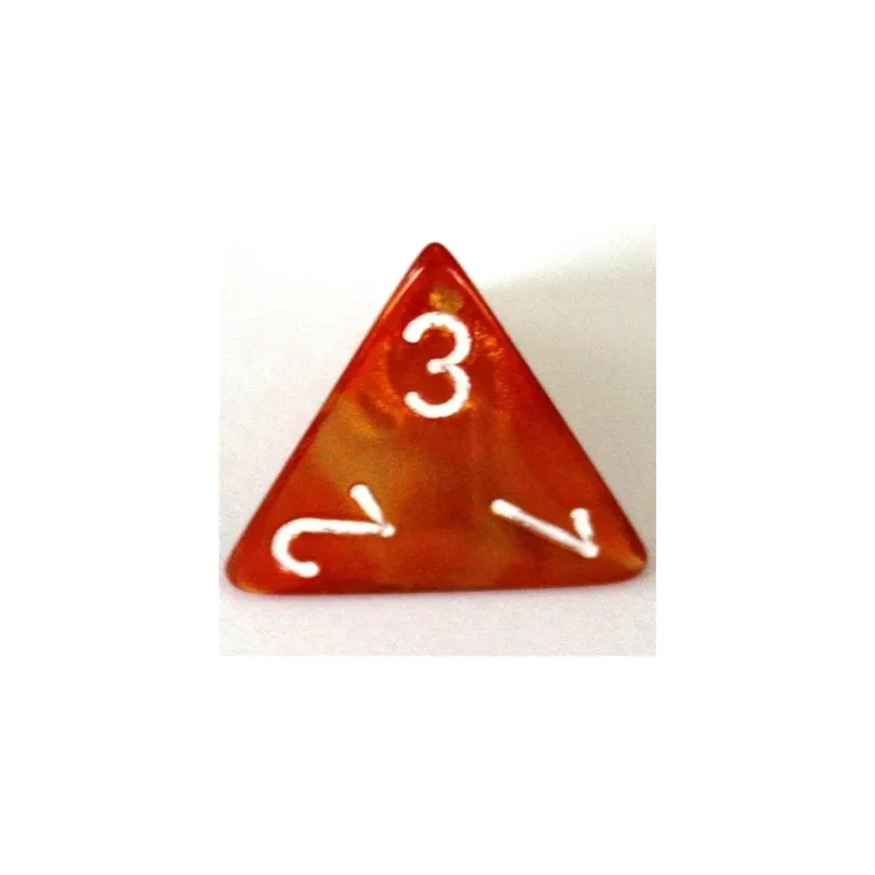 Chessex Lustrous Bronze/White W4