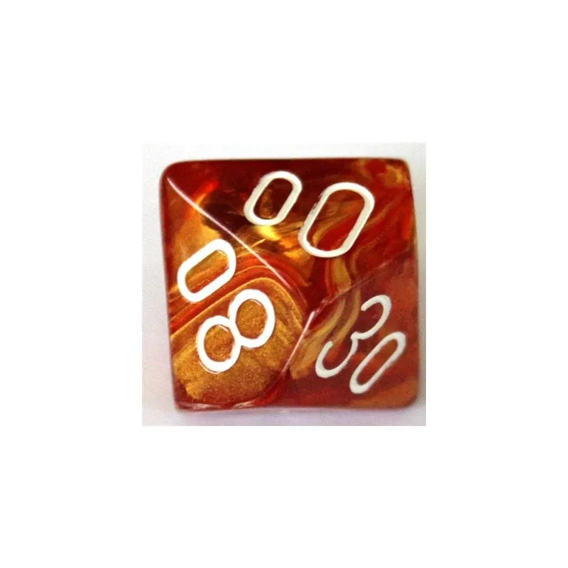 Chessex Lustrous Bronze/White W10-0