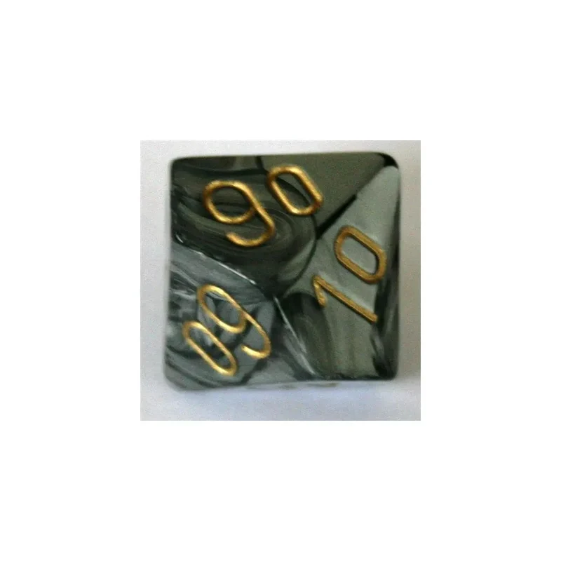 Chessex Lustrous Black/Gold W10-0