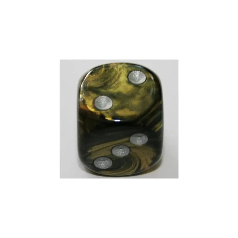 Chessex Leaf Black/Gold W6 12mm