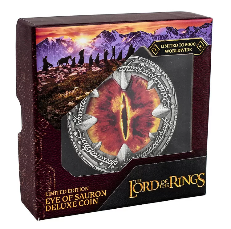 The Lord of the Rings – Limitierte Sammelmünze „Eye of Sauron“
