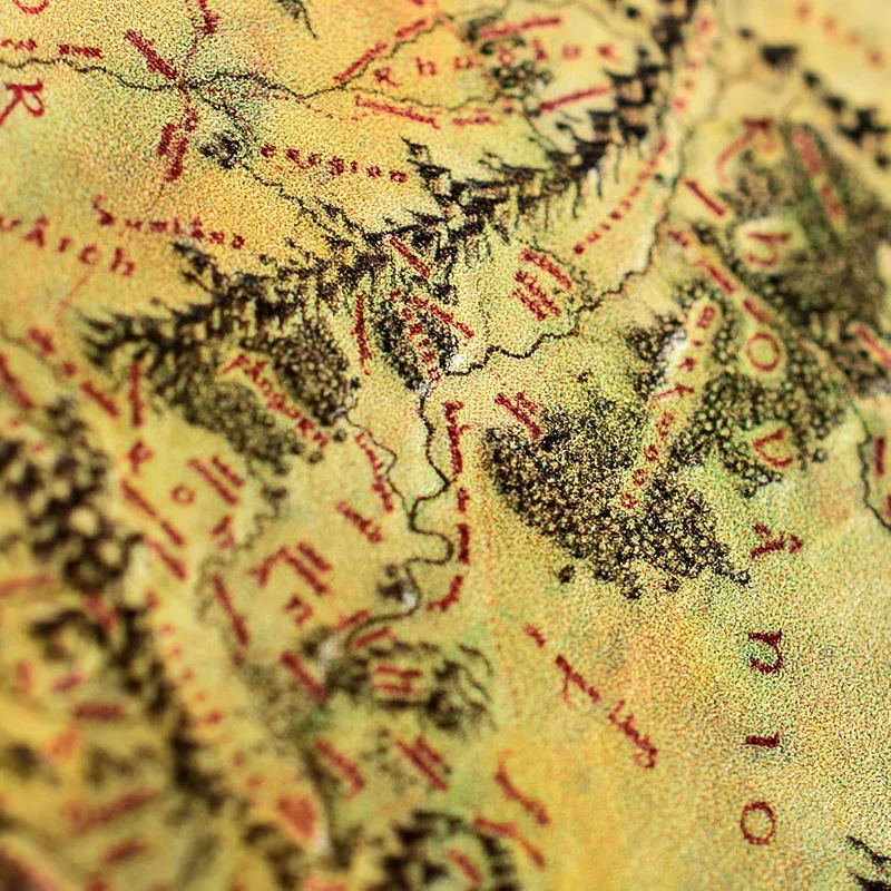 The Lord of the Rings – Middle Earth Map Sammlermünze (Limitierte Edition)