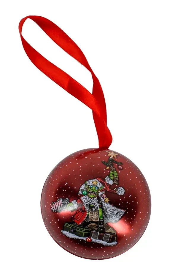 Warhammer 40k – Red Gobbo Weihnachtskugel