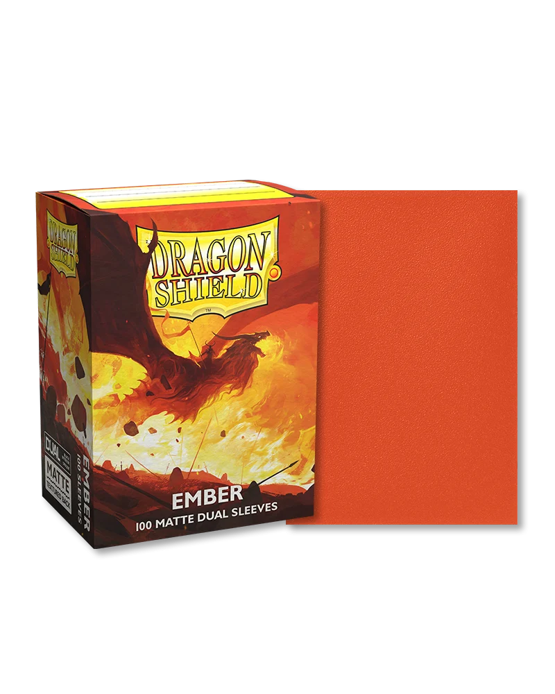 Dual Matte Sleeves 100 - Standard Size