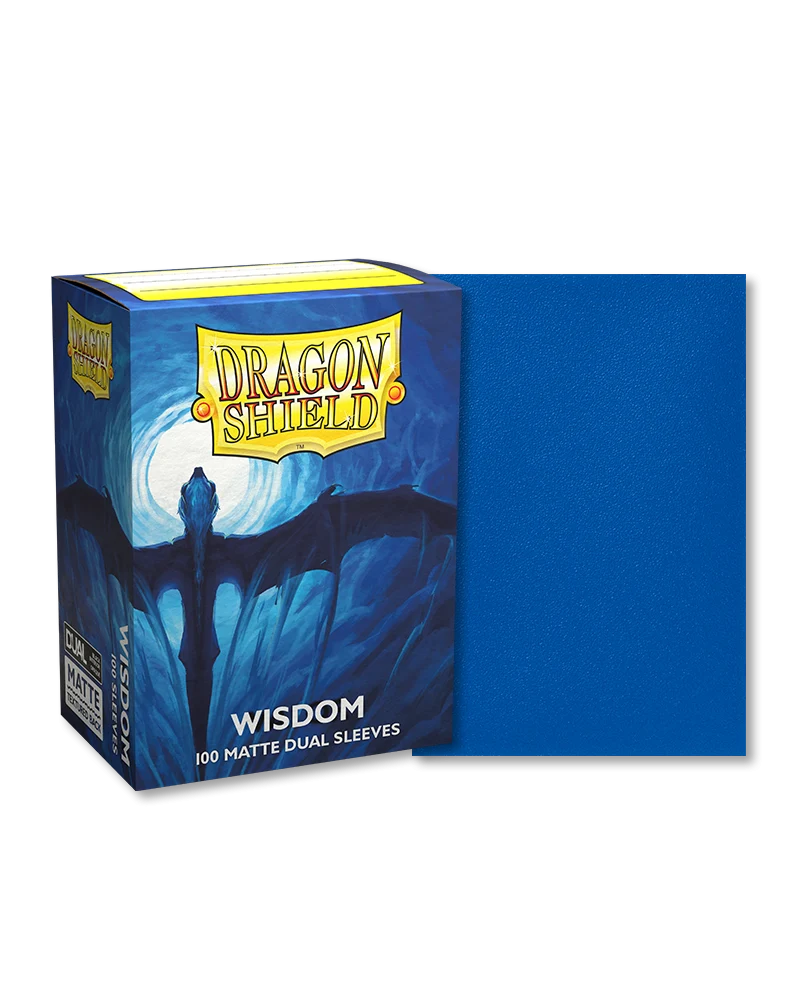 Dual Matte Sleeves 100 - Standard Size