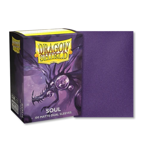 Dual Matte Sleeves 100 - Standard Size