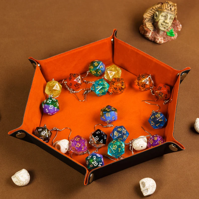 Würfelteller Hexagon