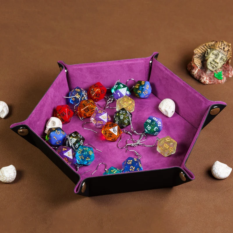 Würfelteller Hexagon