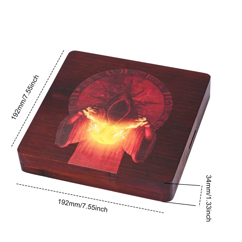 Design-Würfeletuis aus Holz