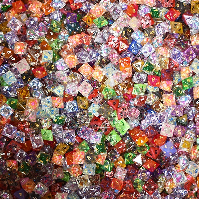 D8 / W8 Würfel-Mix