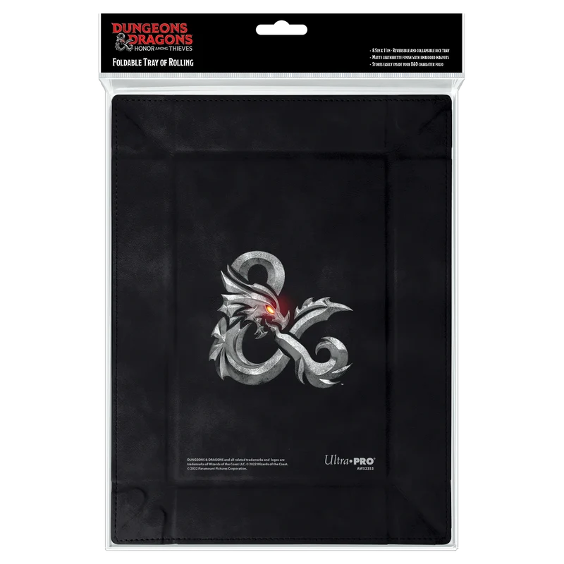 D&D bedruckter Würfelteller Ampersand