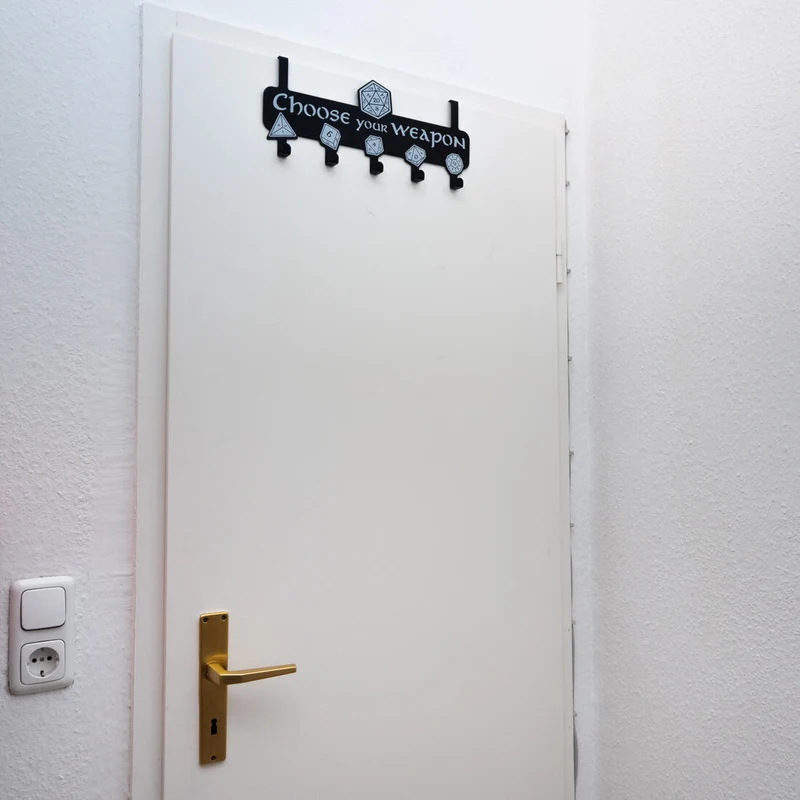 Türgarderobe Choose your Weapon