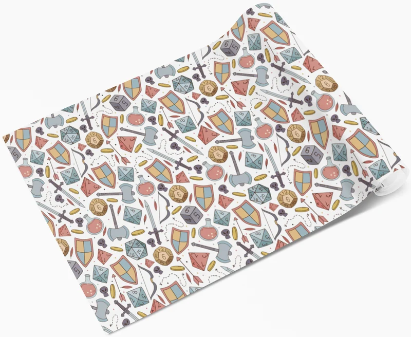 Geschenkpapier Cartoon Style 70 x 100 cm