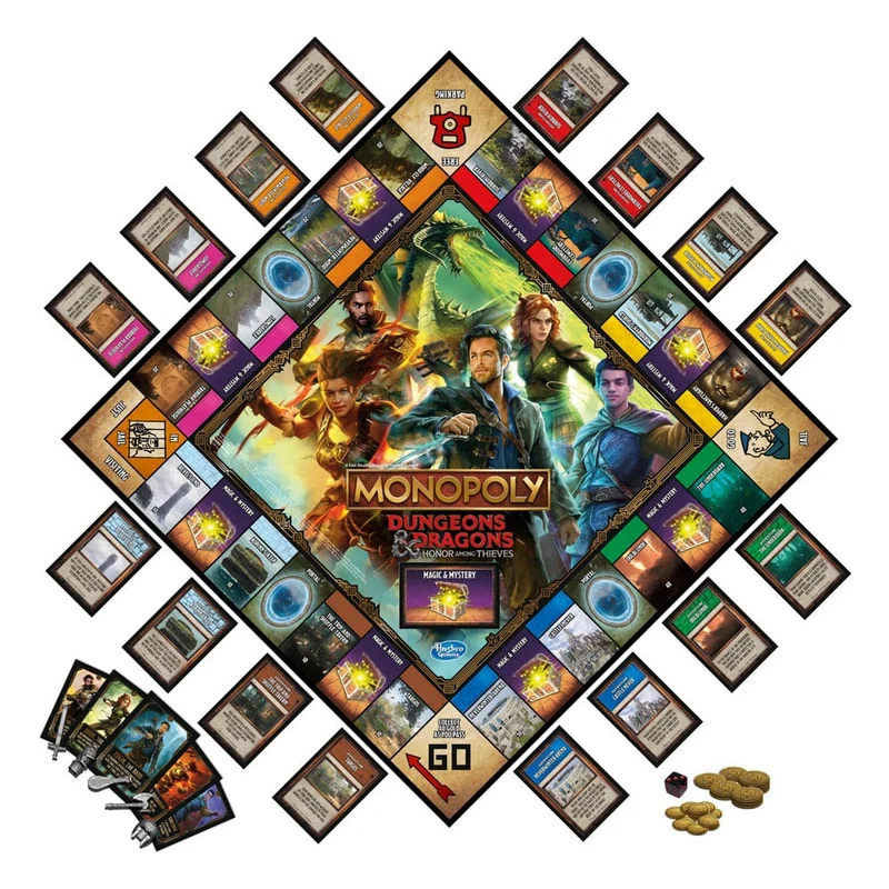 D&D Honor Among Thieves Monopoly - EN