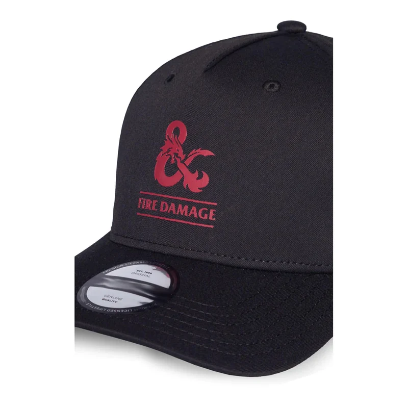 D&D Baseball Cap Fire Damage