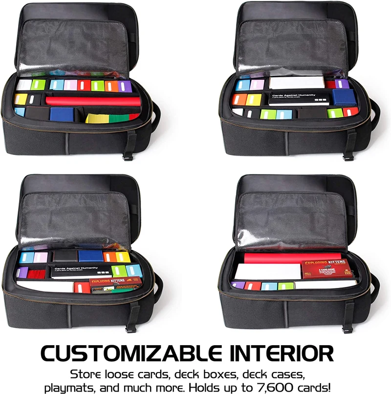 Trading Card Games Backpack black