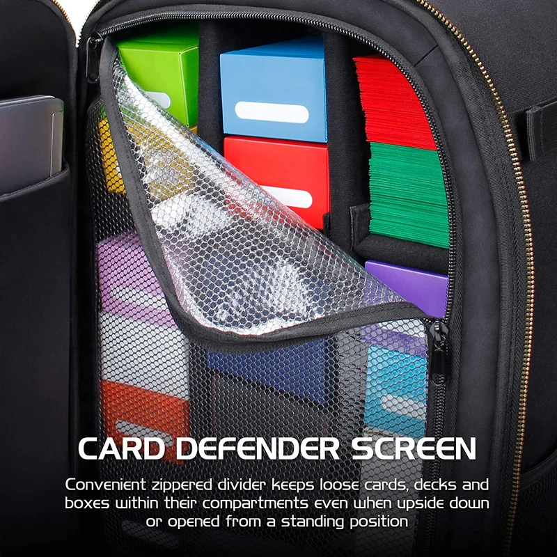 Trading Card Games Backpack black