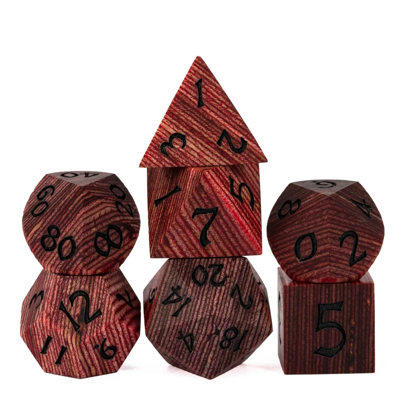 Holzwürfel blood soaked
