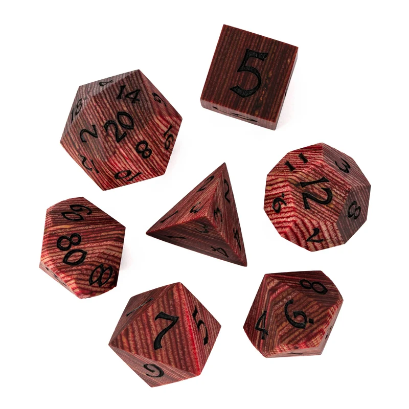 Holzwürfel blood soaked