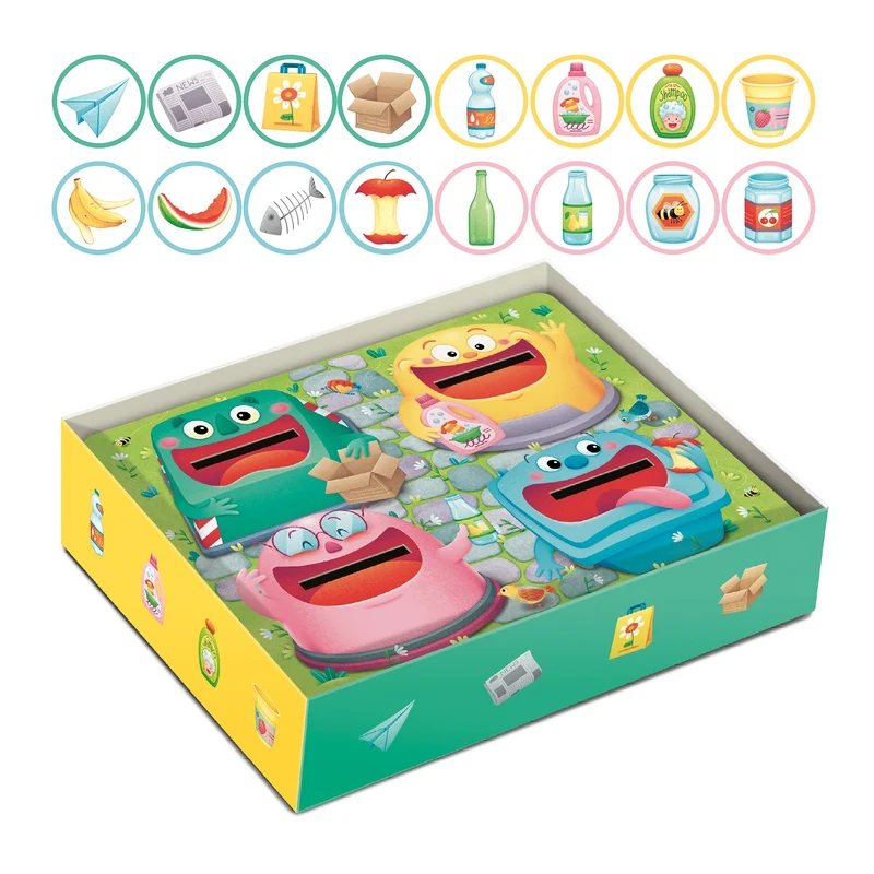 Adventerra Games Hungry Bins - Wir lernen recyceln