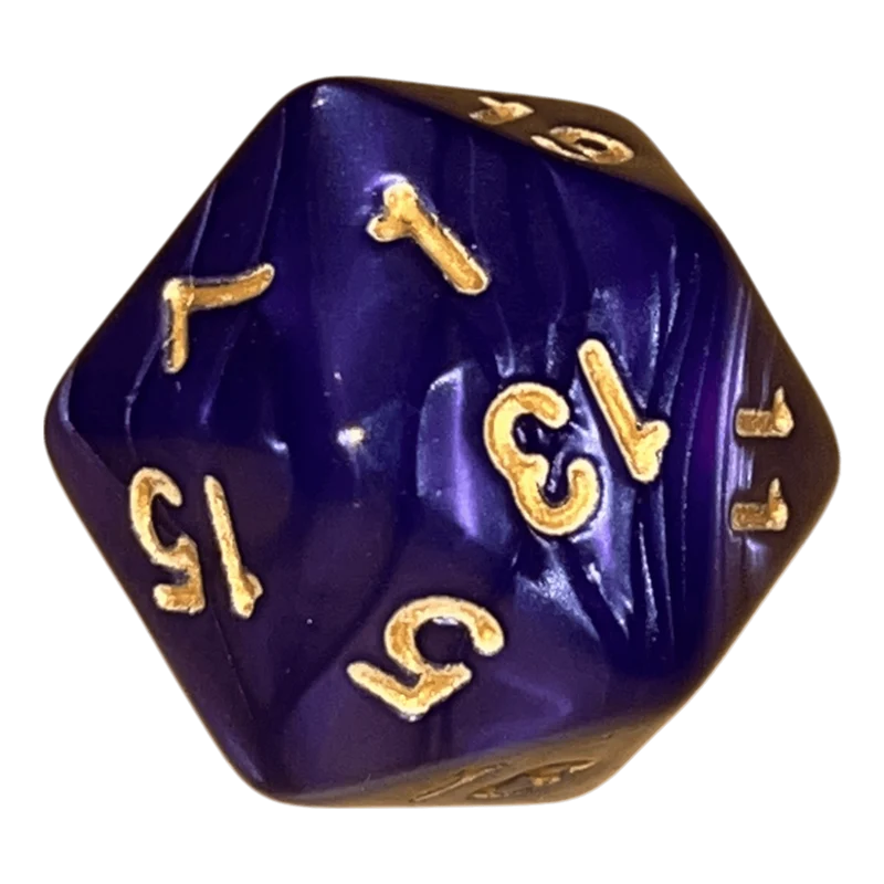 Perlmutt W20 in lila