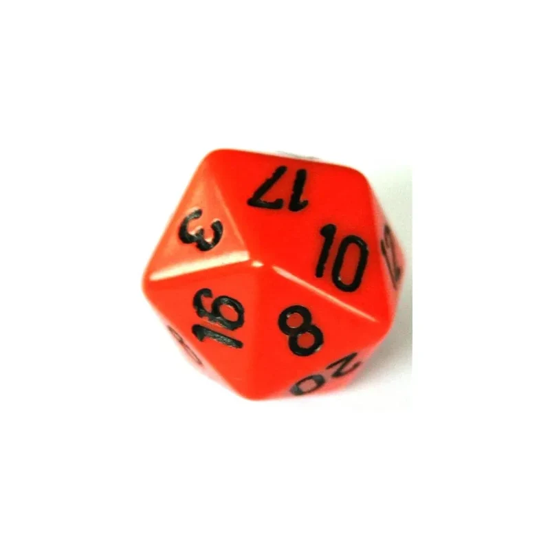 Chessex Xxl W20 Opaque Orange/Black
