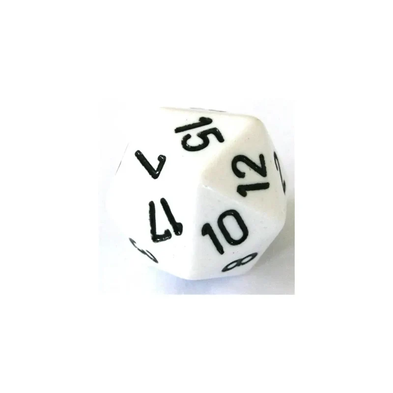 Chessex Xxl W20 Opaque White