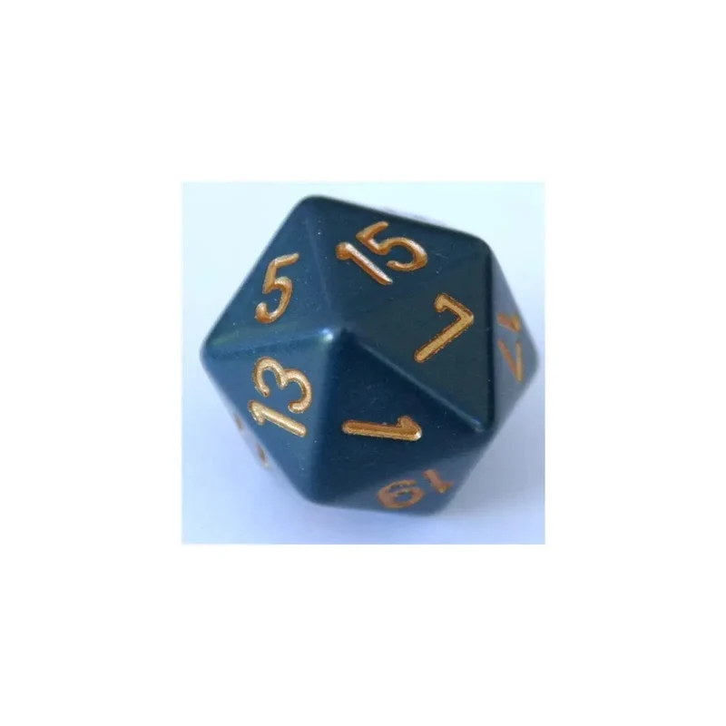 Chessex Xxl W20 Opaque Dusty Blue/Gold