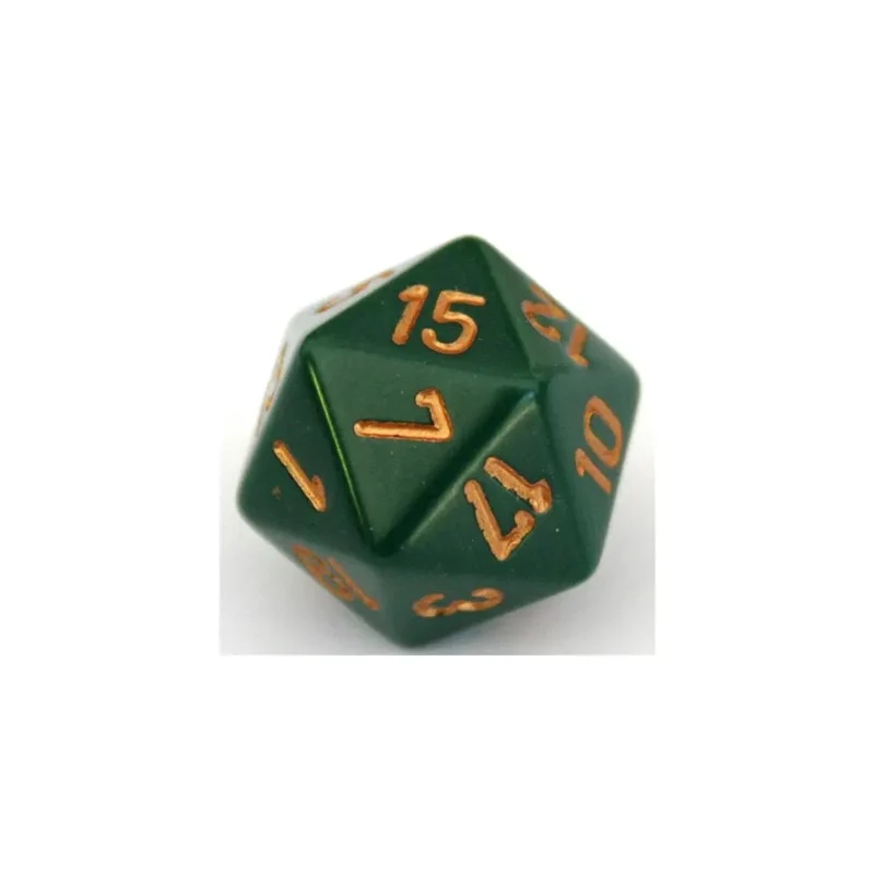 Chessex Xxl W20 Opaque Dusty Green/Gold