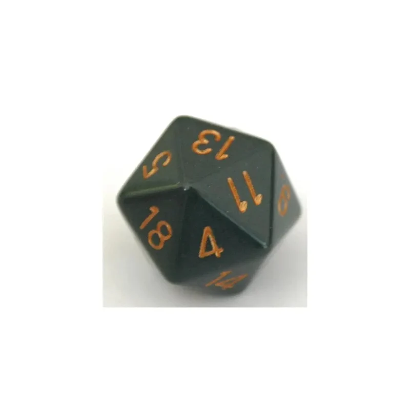 Chessex Xxl W20 Opaque Dark Grey/Copper