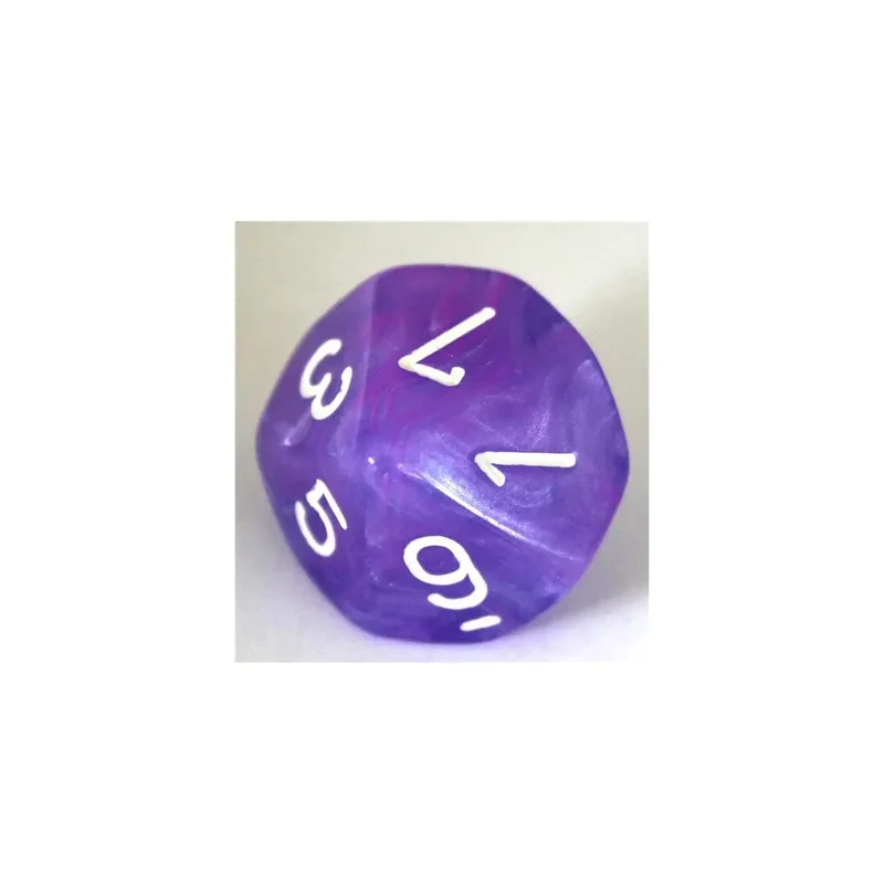 Chessex Wild Purple/White W10