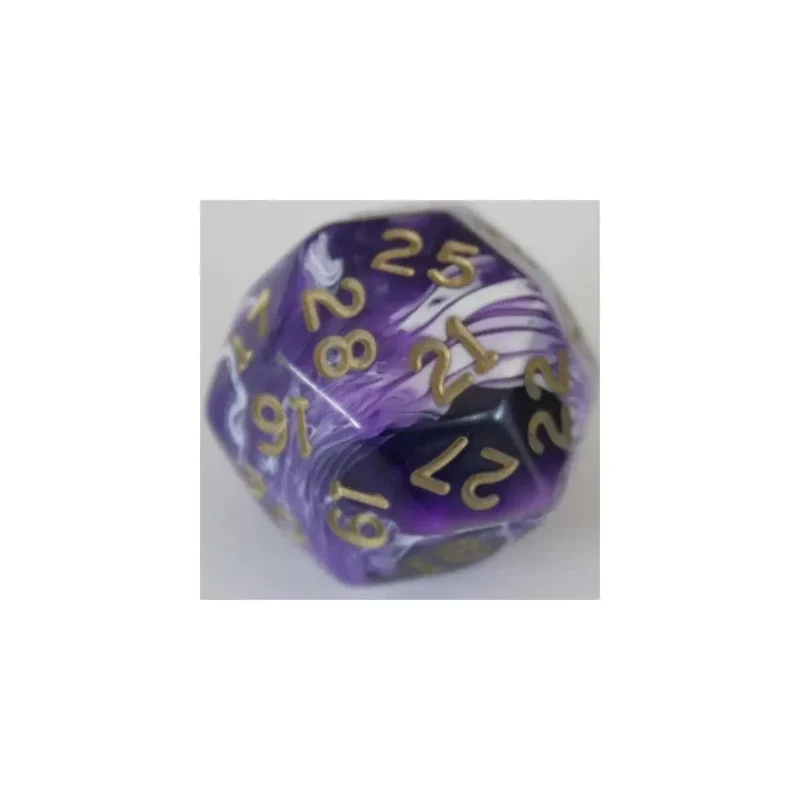 Chessex W30 Marbleized Purple