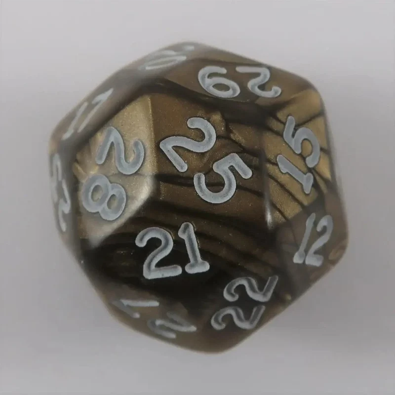 Chessex W30 Marbleized Gold