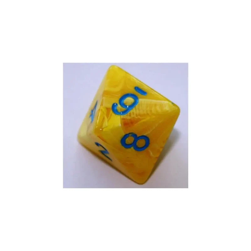 Chessex Vortex Yellow/Blue W8