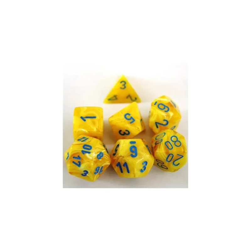 Chessex Vortex Yellow/Blue Set
