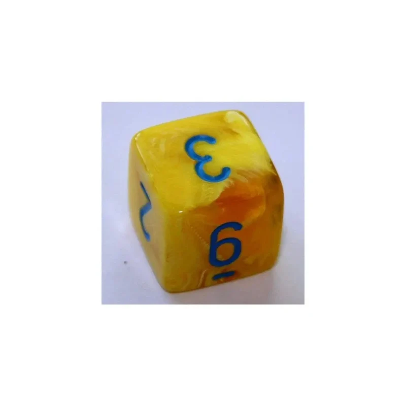 Chessex Vortex Yellow/Blue W6