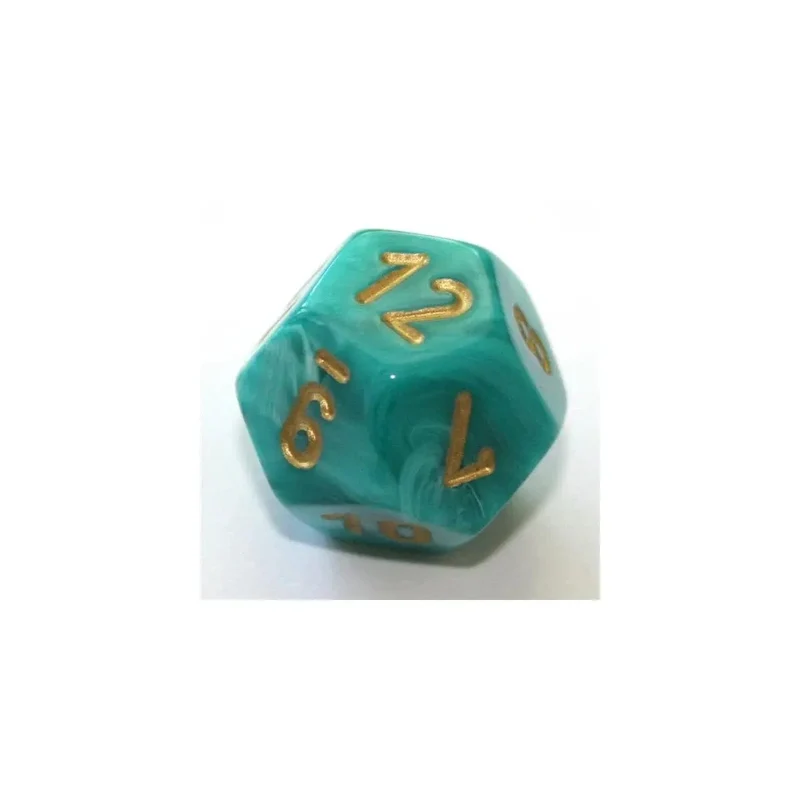 Chessex Vortex Teal/Gold W12